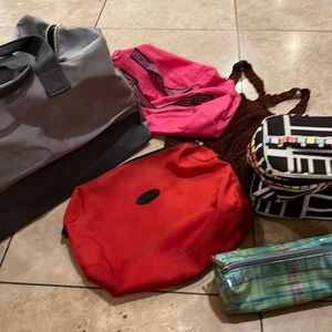 Set of 6 weekend trip  bags ❤️